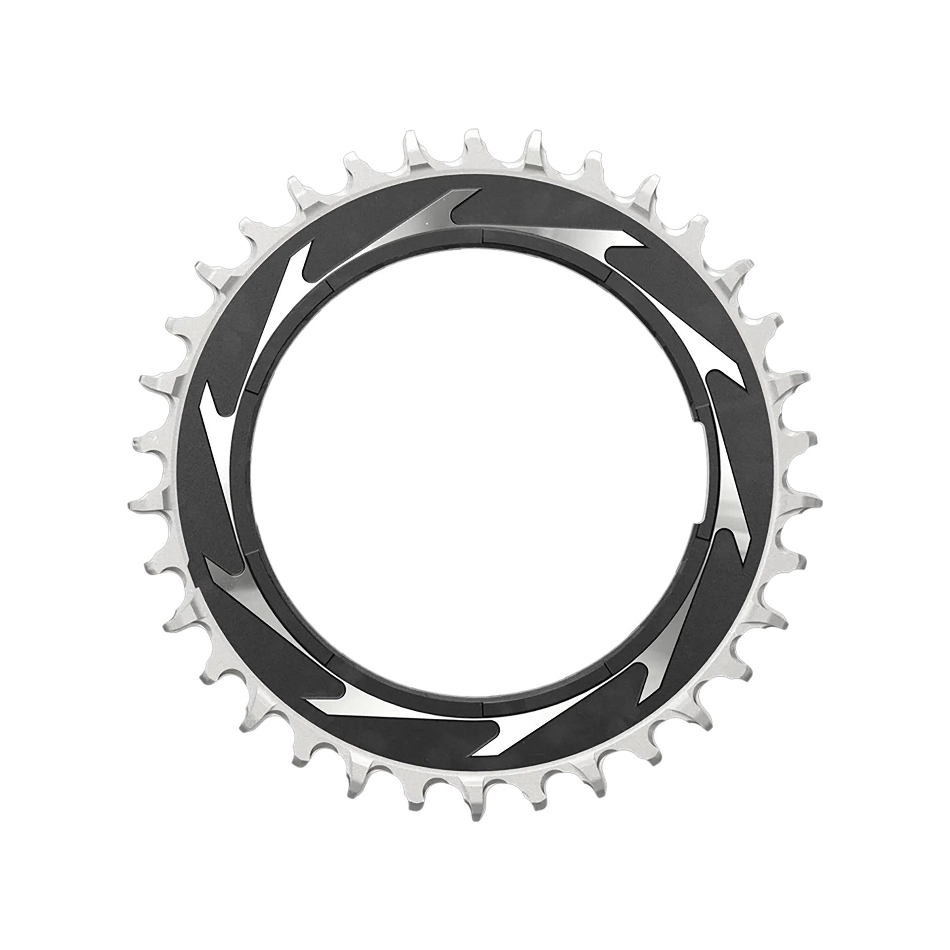 SRAM Corona Powermeter XXSL T-Type 34 denti,D1,all, TM 0mm Offset, nr/arg