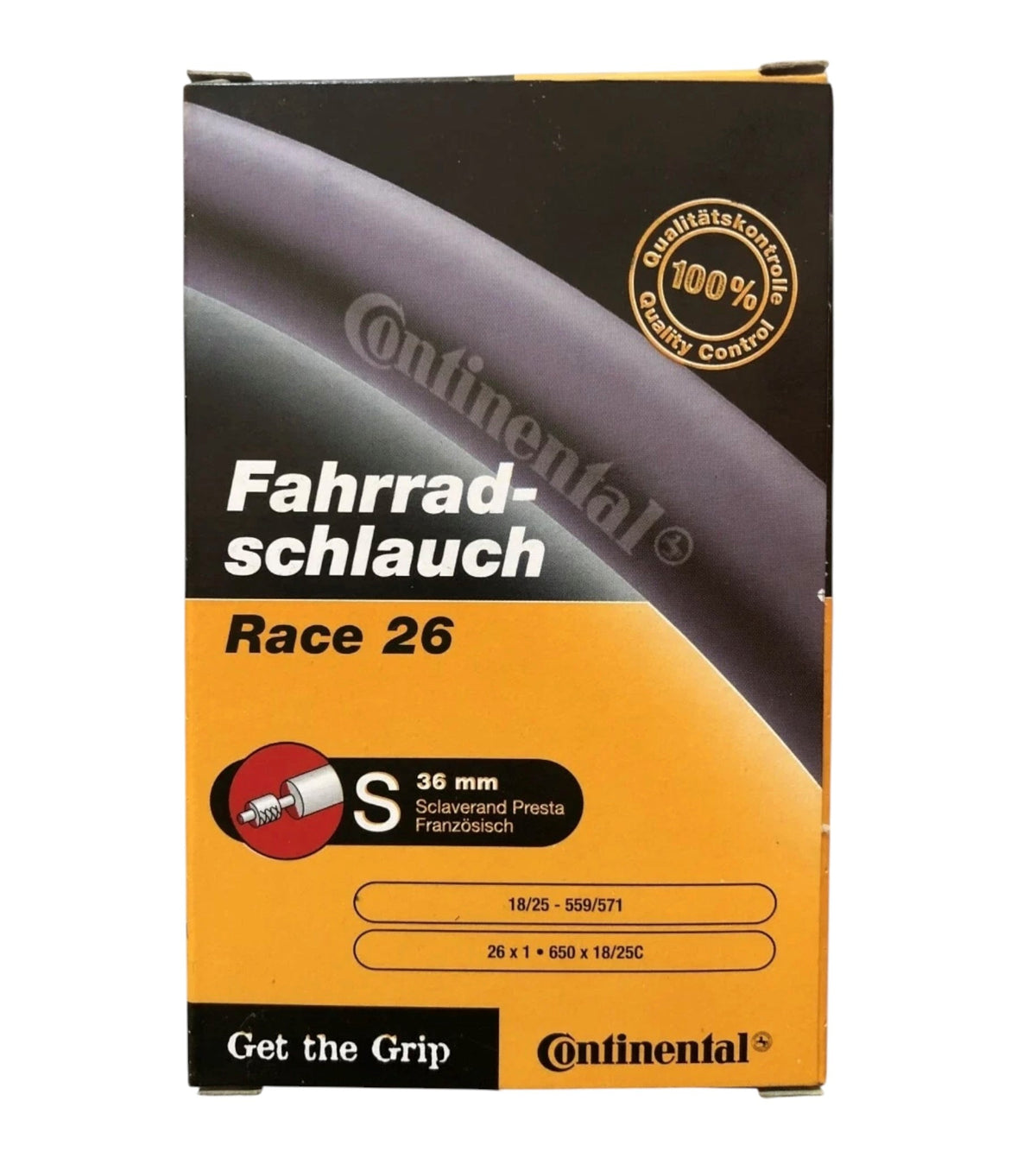 Camera d'aria bici corsa/mtb Continental Race 26x1 bike inner tube 650x18/25 presta