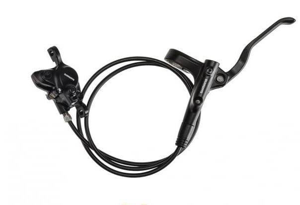 Kit Freno Disco Shimano Post. Nero (S) BL-MT201 + BR-MT200 + Tubo