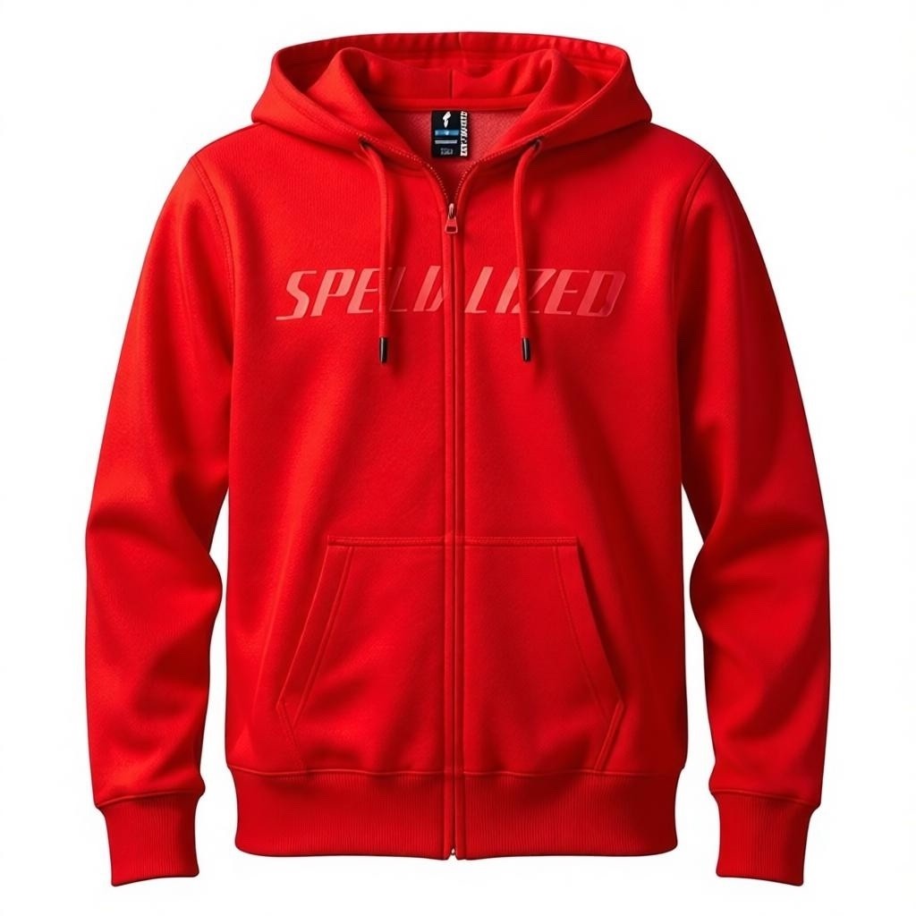 Felpa con cappuccio Specialized Podium Rossa