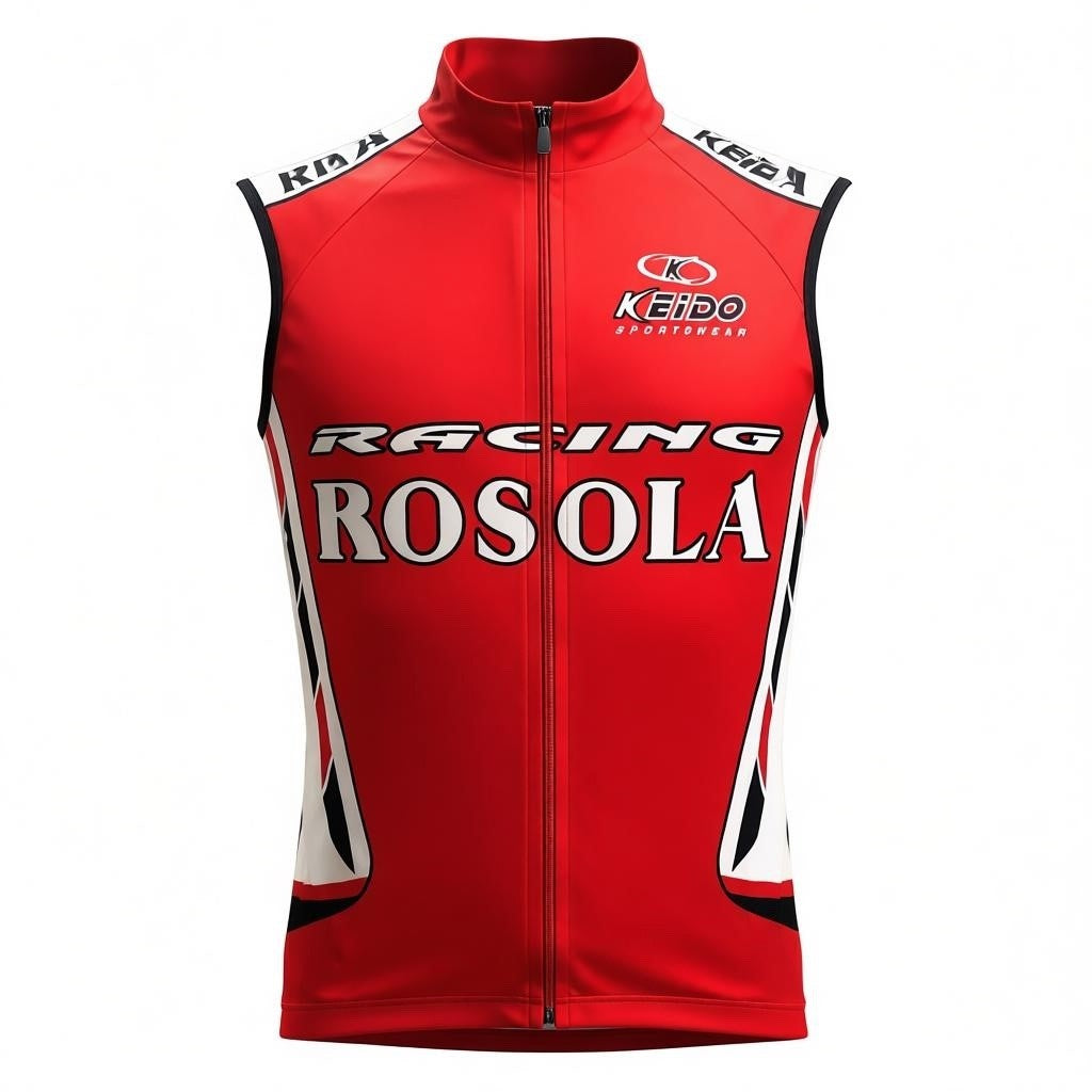 Gilet Rosolabike antivento