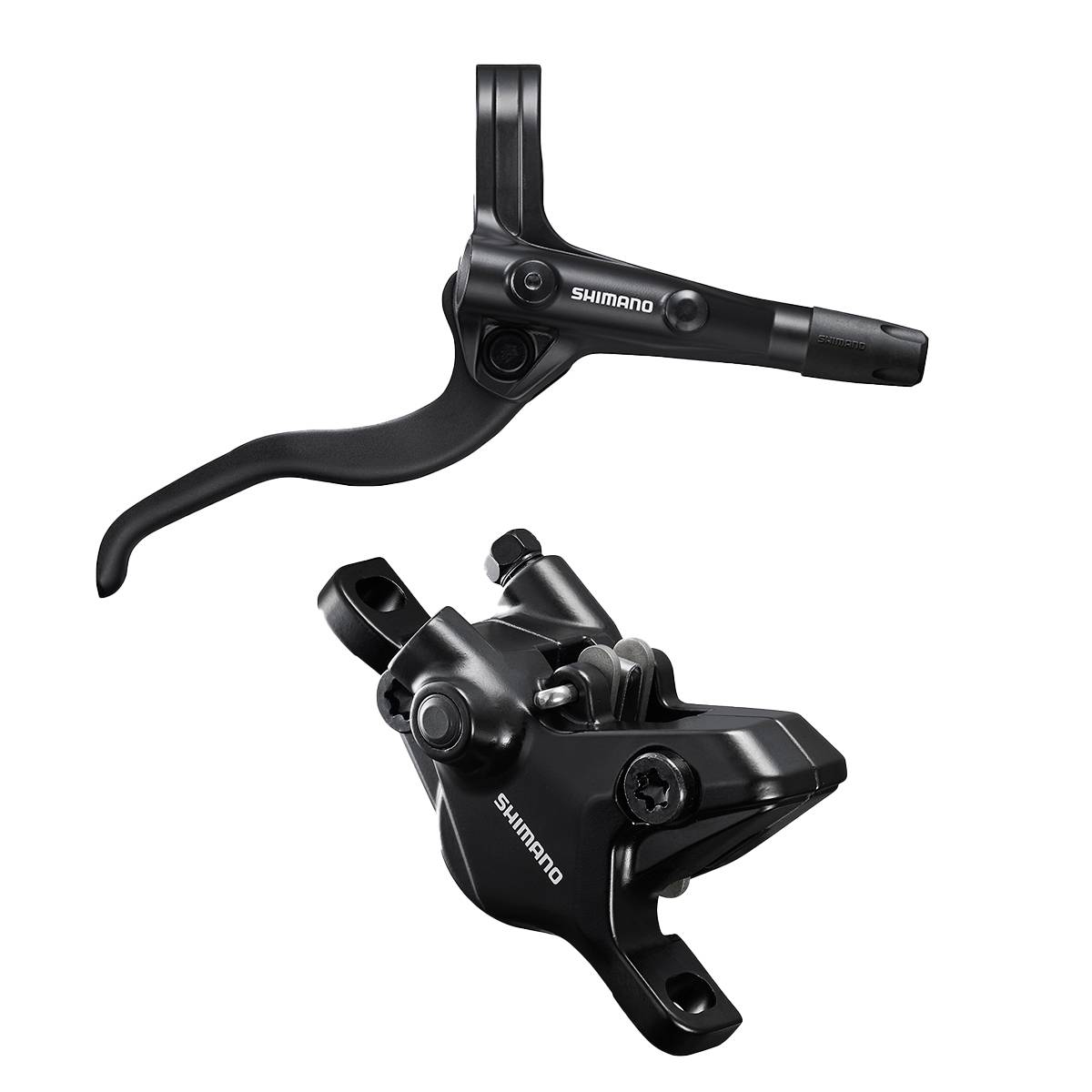 Kit Freno Disco Post. Shimano  2 Pist. BL-MT401 + BR-MT410 + Tubo