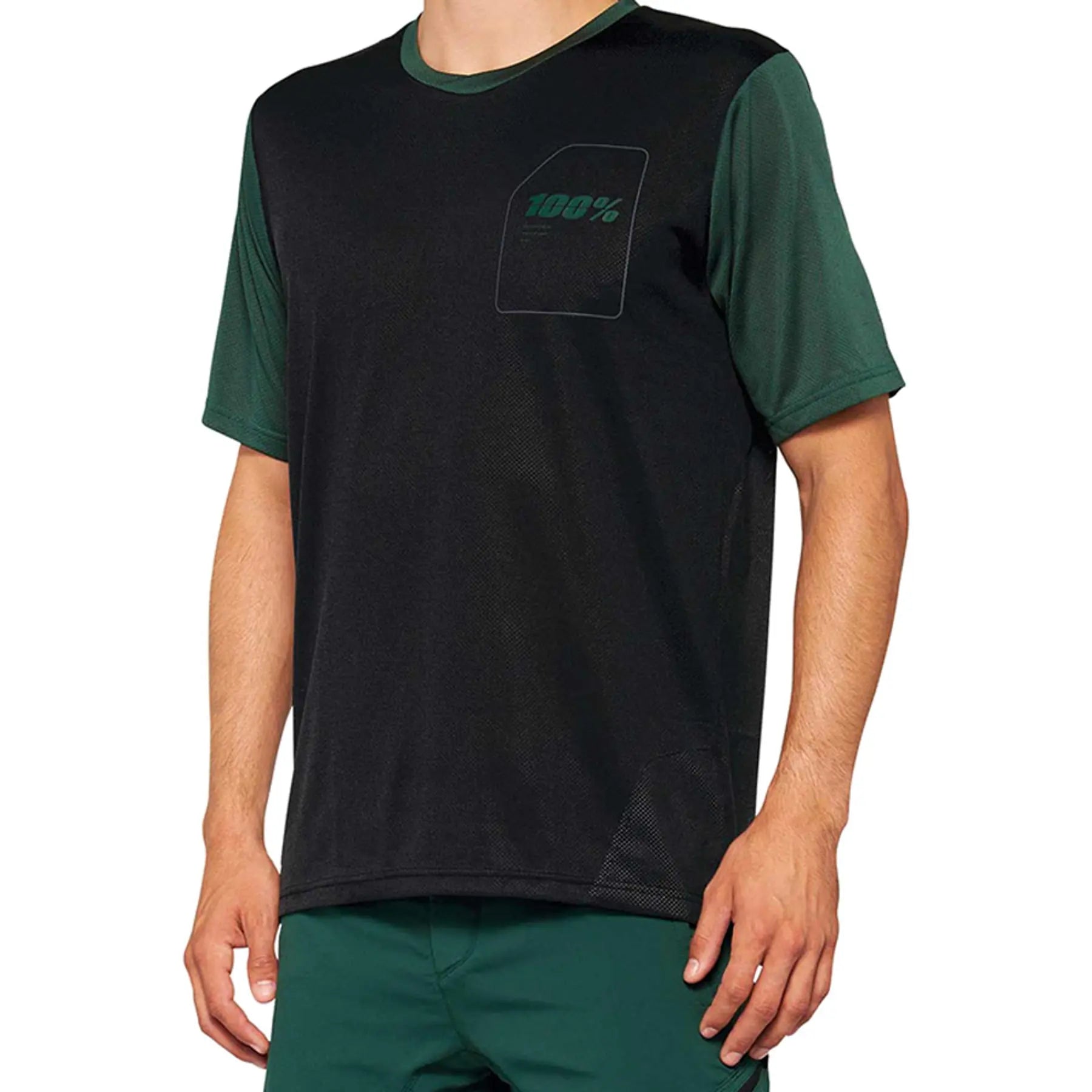 100% MAGLIA RIDECAMP FOREST GREEN