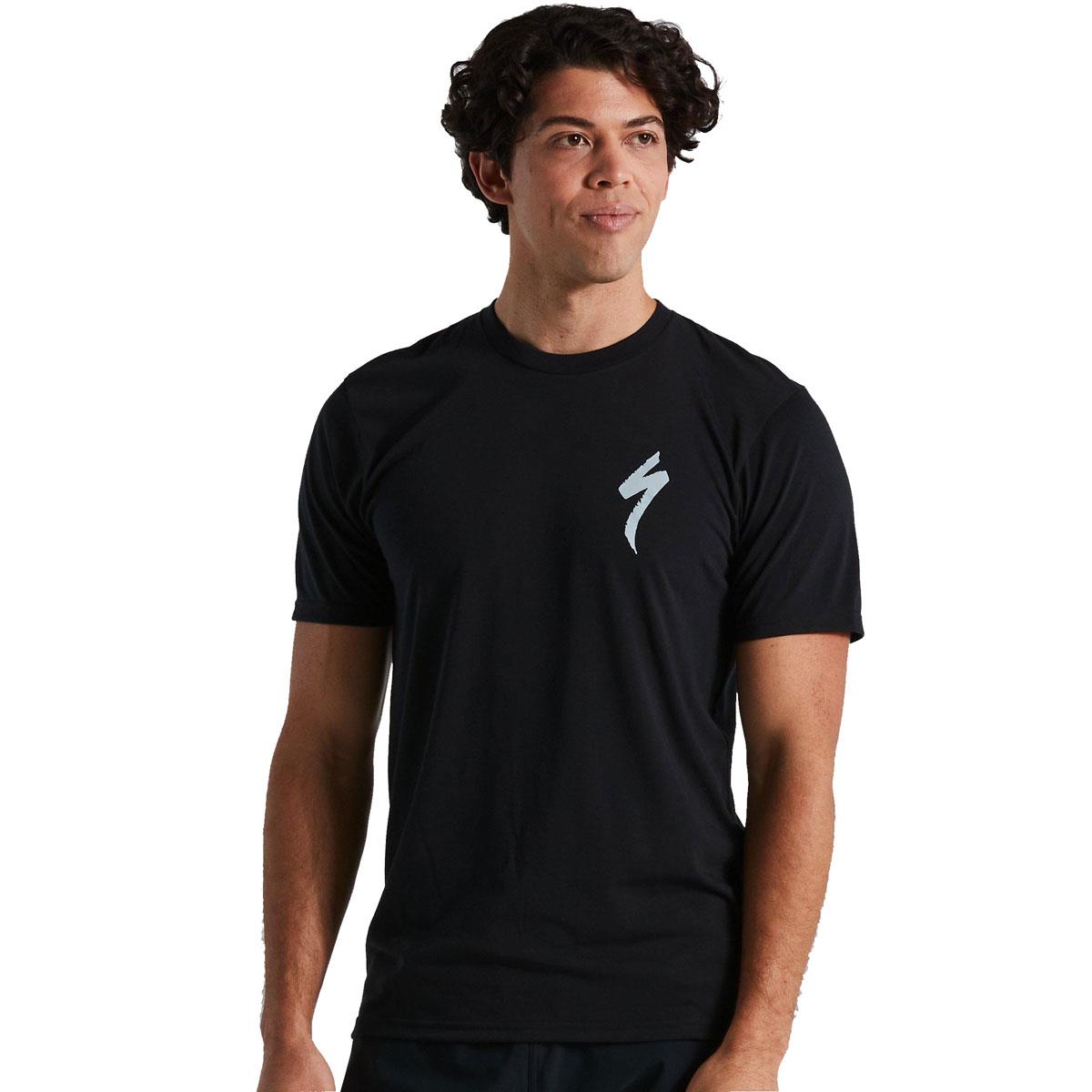 T-shirt Specialized S-logo- nera Tg.XS