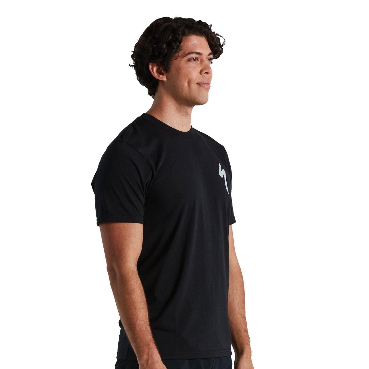 T-shirt Specialized S-logo- nera Tg.XS