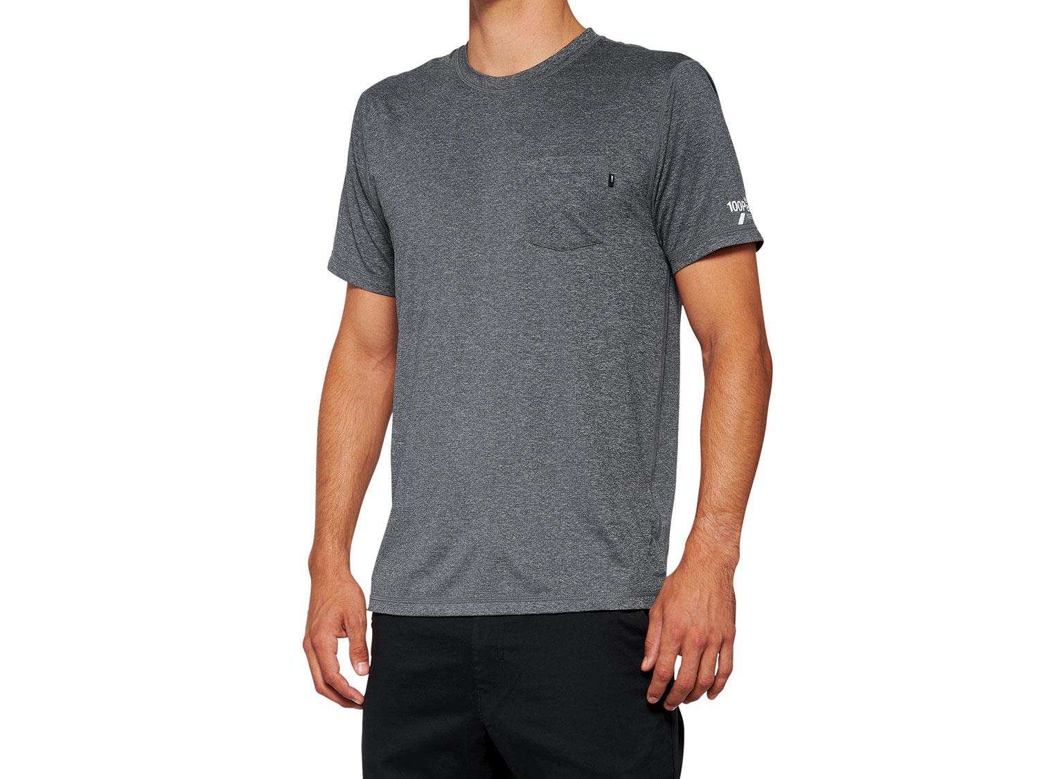 Maglietta 100% atletica Mission - Grigio antracite