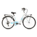 BICI MYLAND VICOLO 26.2 - WHITE-BLUE 43 6V