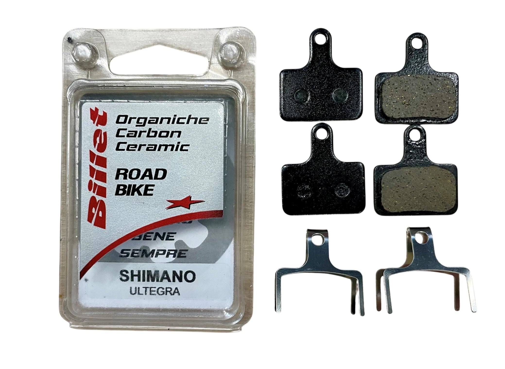Pastiglie Billet Organic Carbon Ceramic per Shimano Road