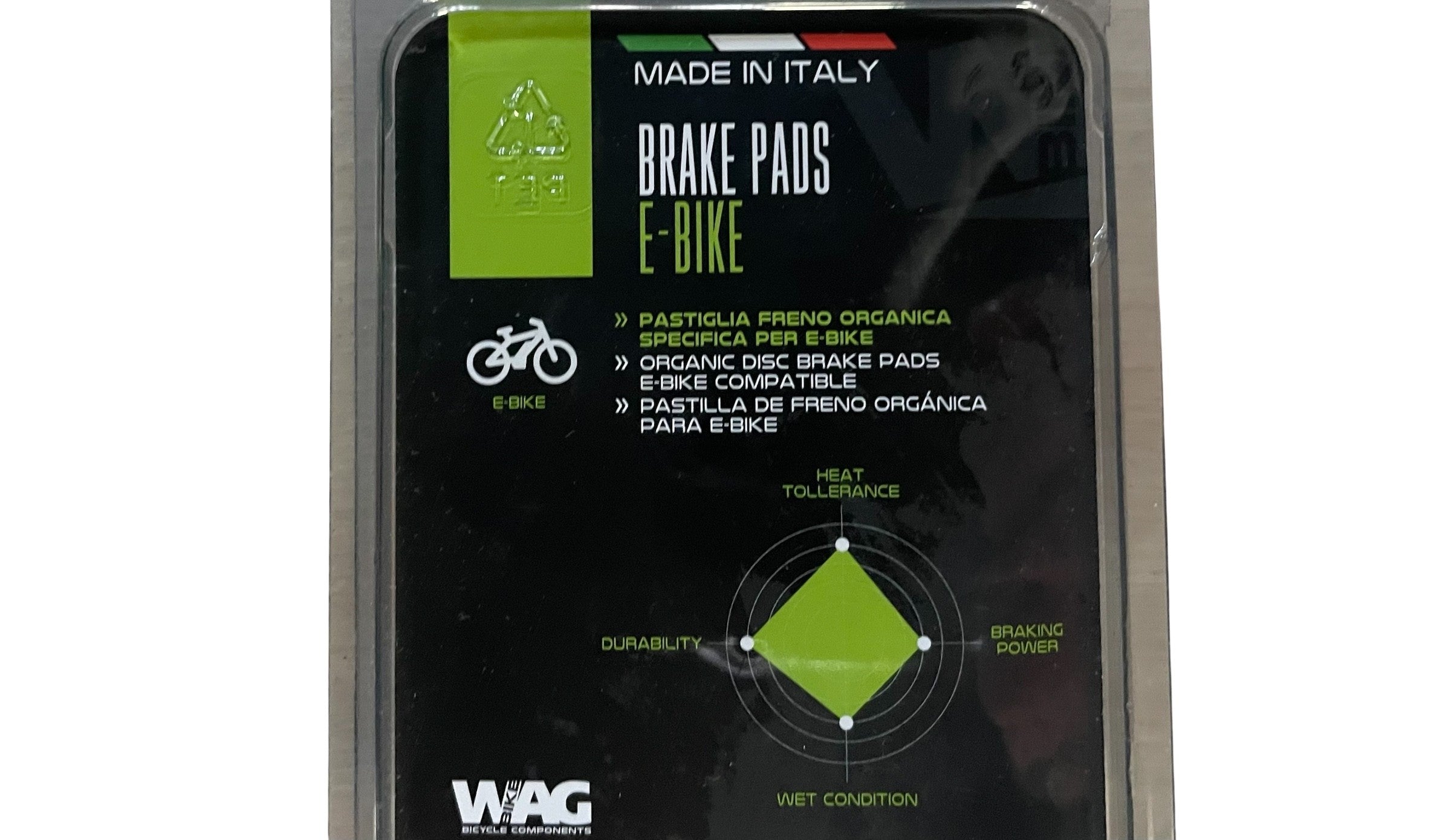 Pastiglie freno WAG organic E-BIKE hope E4