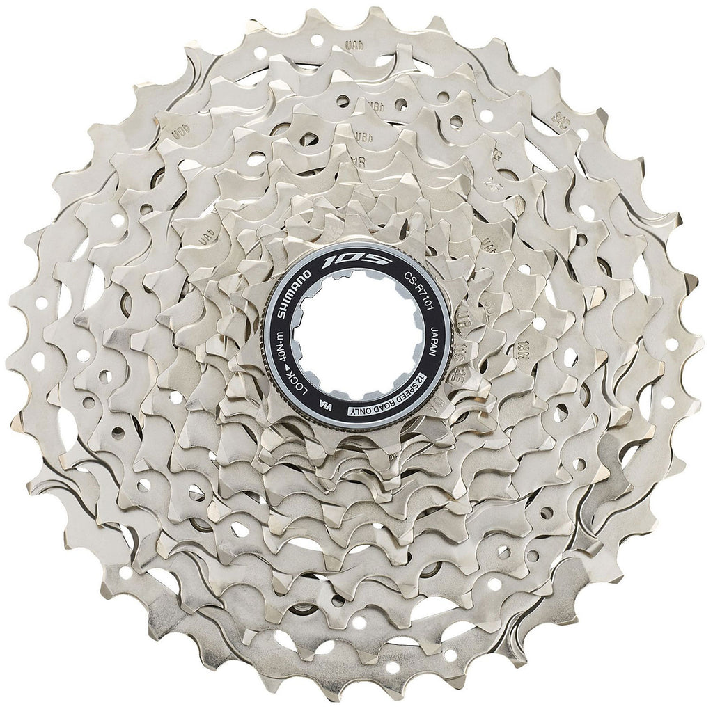 Shimano 105 CS-HG7101 cassetta a 12 velocità 11/34