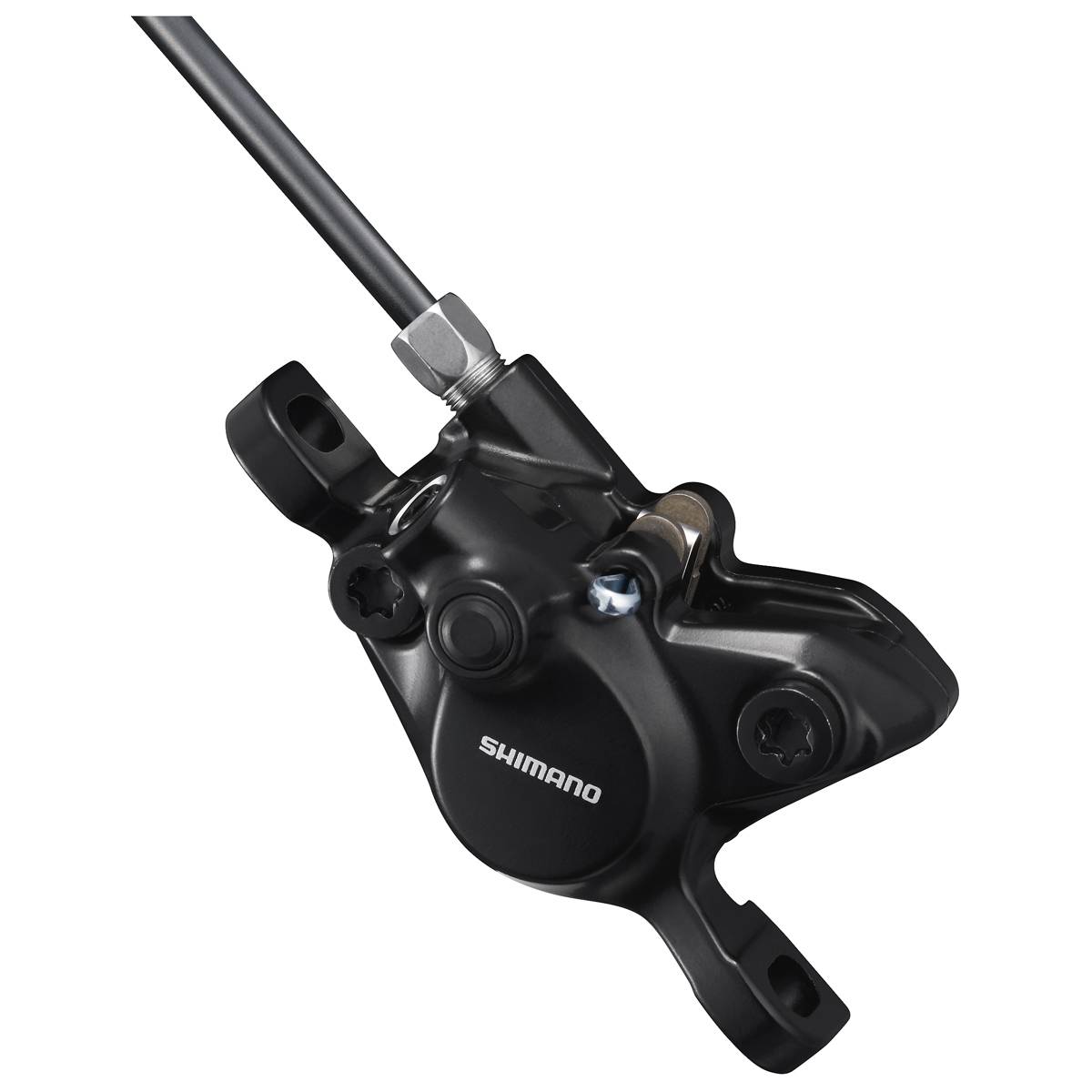Kit Freno Disco Shimano Post. Nero (S) BL-MT201 + BR-MT200 + Tubo