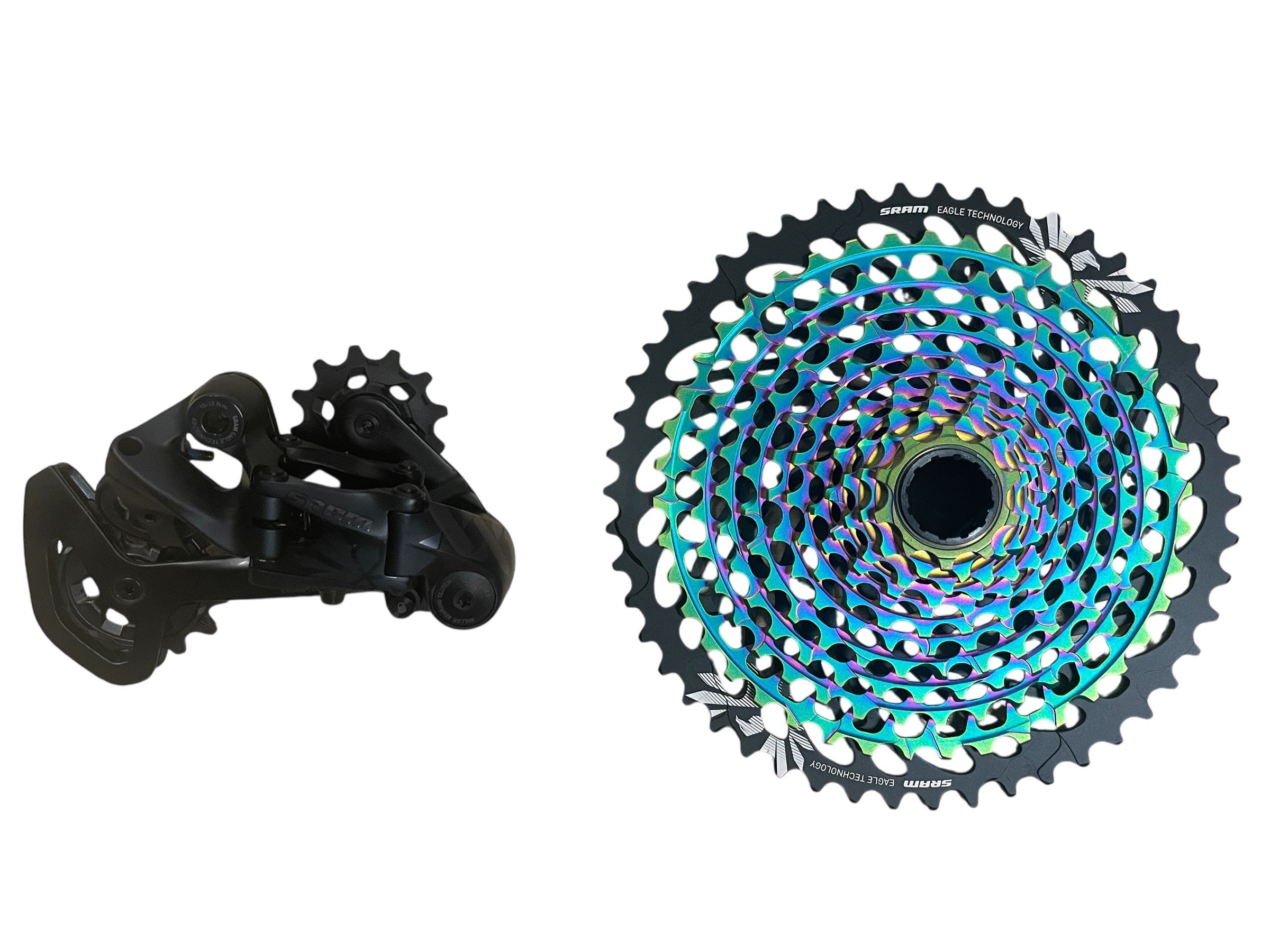 Gruppo Sram XX1 Eagle Rainbow DUB Boost 1x12V