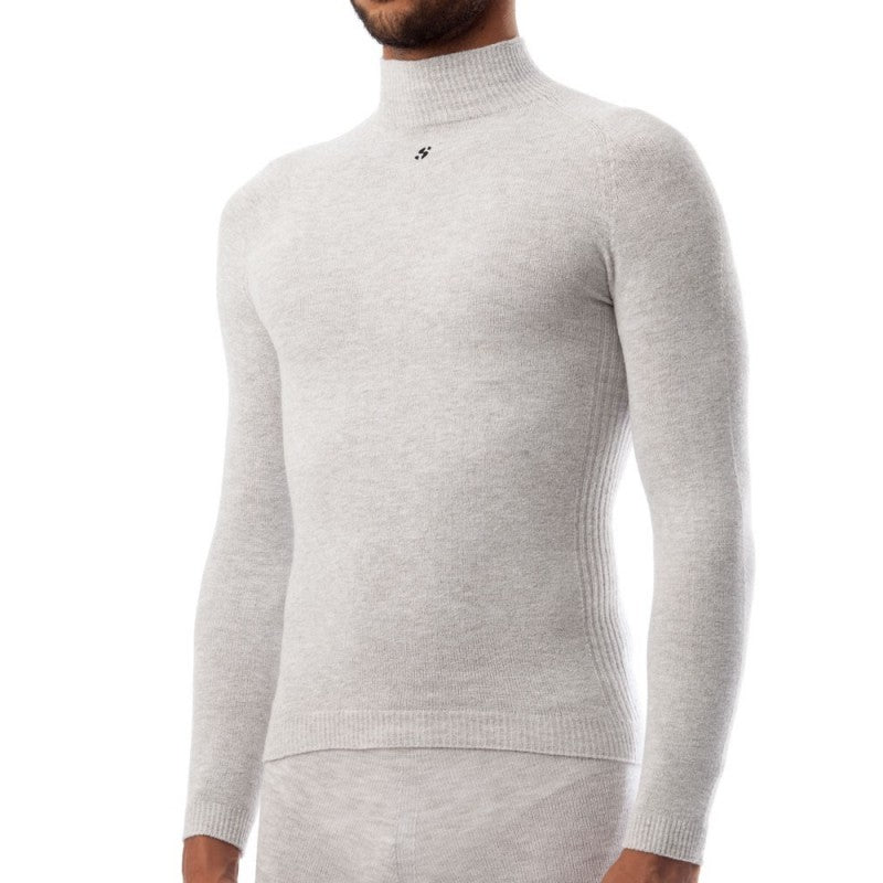 Silverskin Maglia Termica Manica Lunga Collo Alto