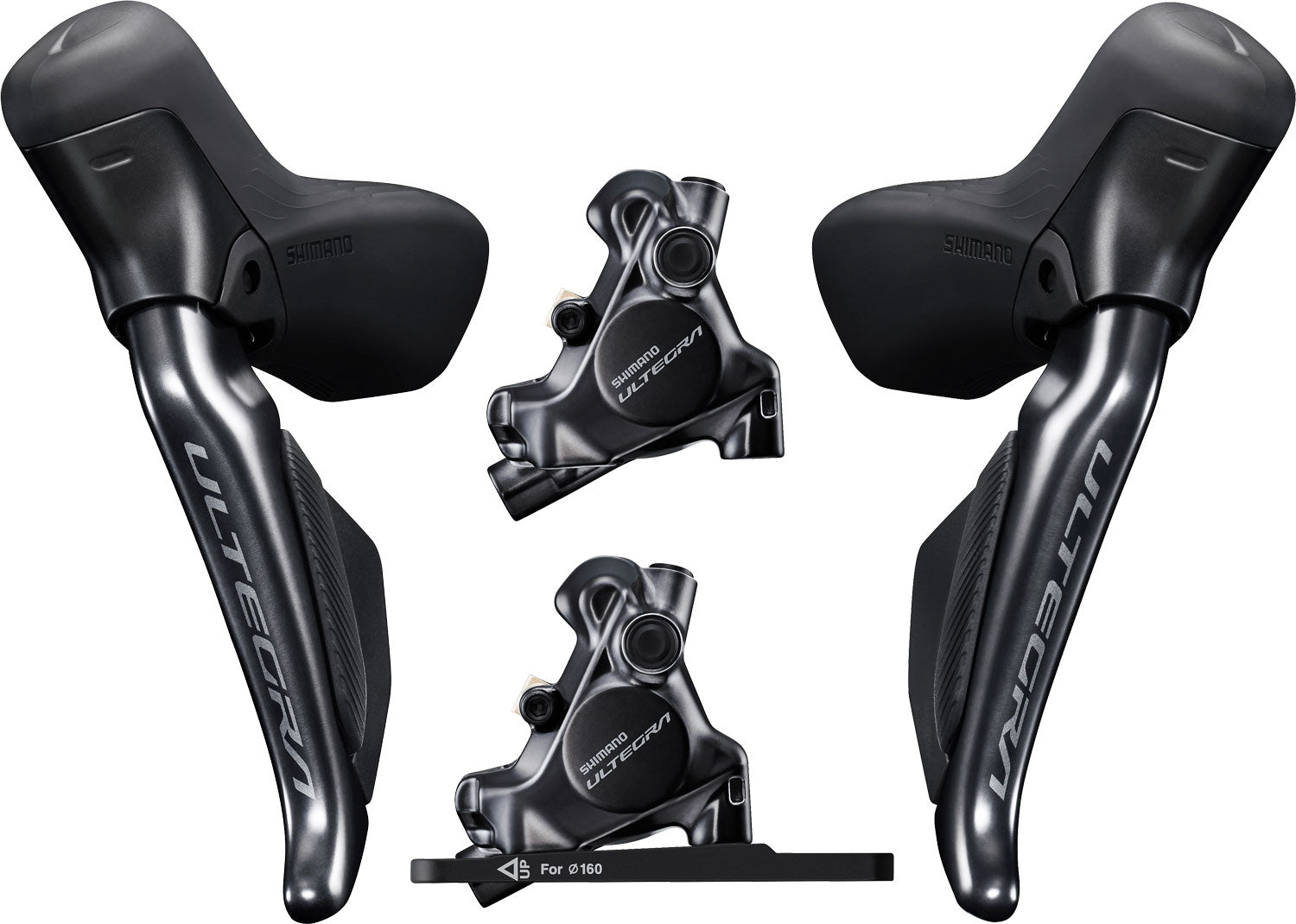 Gruppo Shimano ULTEGRA Di2 R8170 2x12 velocità 140/160 mm