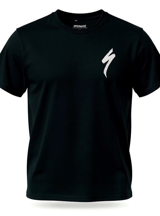 T-Shirt Specialized -Logo Men nera-Rosolafreebikes T-Shirt Specialized -Logo Men nera-Rosolafreebikes