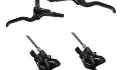 SHIMANO Coppia freni a disco  MT201/MT200 nero