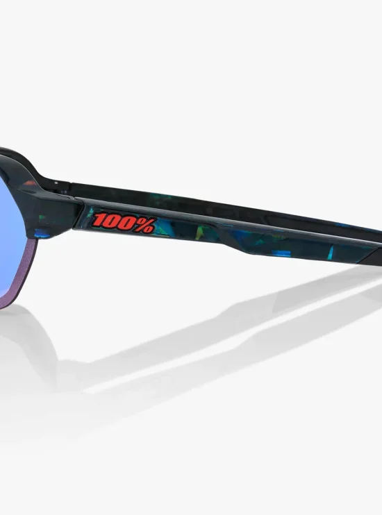 Occhiali 100% S2 - Black Holographic -HiPER Blue Mirror-Rosolafreebikes Occhiali 100% S2 - Black Holographic -HiPER Blue Mirror-Rosolafreebikes