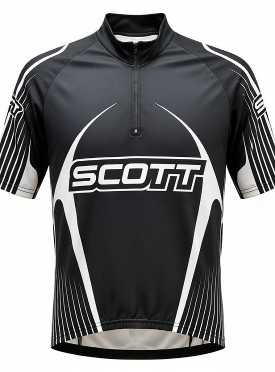 Maglia Ciclismo M-C Scott nera -Rosolafreebikes Maglia Ciclismo M-C Scott nera -Rosolafreebikes