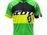 Maglia Ciclismo M-C Scott verde nera -Rosolafreebikes