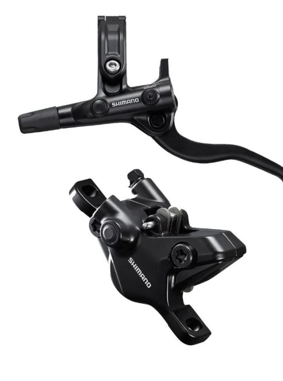 Shimano Deore BL- M-4100- BR-MT410 Freno a Disco Anteriore