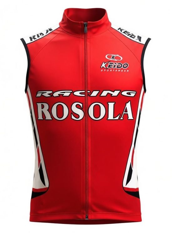 Gilet Rosolabike antivento-Rosolafreebikes Gilet Rosolabike antivento-Rosolafreebikes