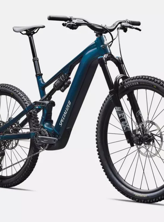 Specialized Turbo Levo 4 Comp Alloy Gloss Deep Lake Metallic - Dune White--Rosolafreebikes Specialized Turbo Levo 4 Comp Alloy Gloss Deep Lake Metallic - Dune White--Rosolafreebikes