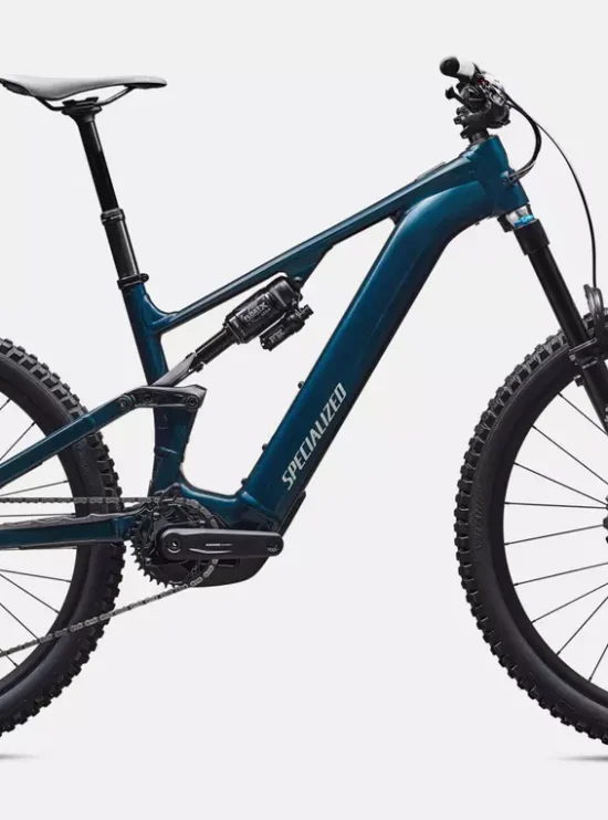 Specialized Turbo Levo 4 Comp Alloy Gloss Deep Lake Metallic - Dune White-Rosolafreebikes