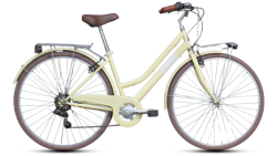 BICICLETTA DOSSO 28.1 - CREMA  TG. 43