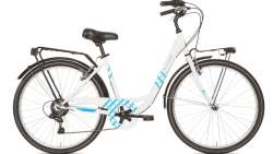 BICICLETTA MYLAND VICOLO 26.2 - BIANCO-BLU 43 6V