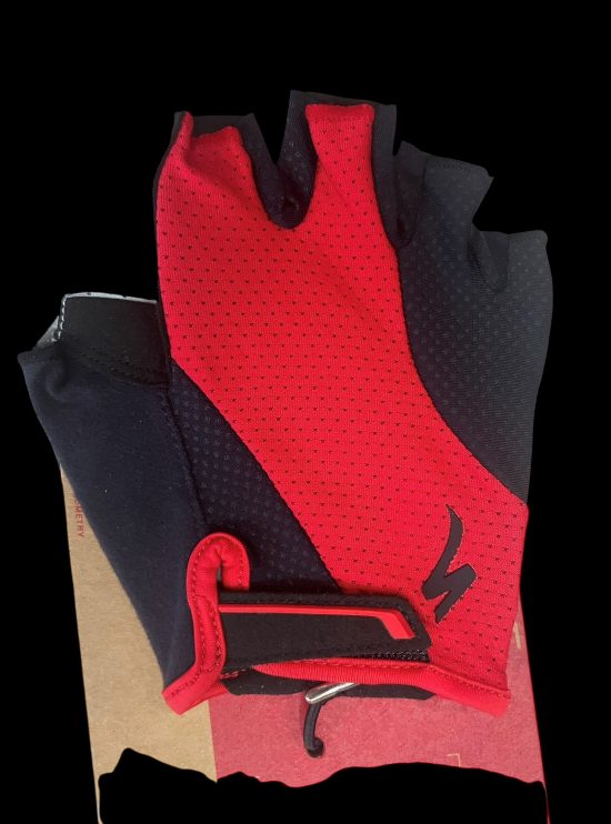 Guanti BG Gel Specialized nero-rosso -Rosolafreebikes Guanti BG Gel Specialized nero-rosso -Rosolafreebikes